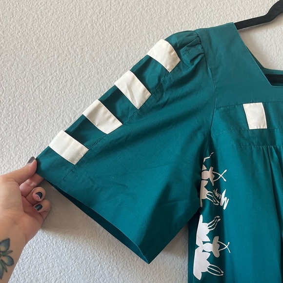 Vintage Mamo Howell Mumu Size 12 - Picture 3 of 7